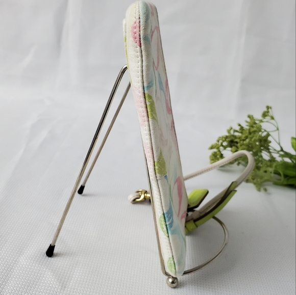 COACH Wristlet White Multi-Color CC Scribble Wristlet - Picture 8 of 15